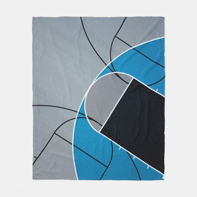 Coola Basketball Artwork Fleecefilt (Framsidan)