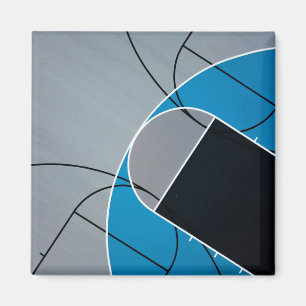 Coola Basketball Artwork Magnet