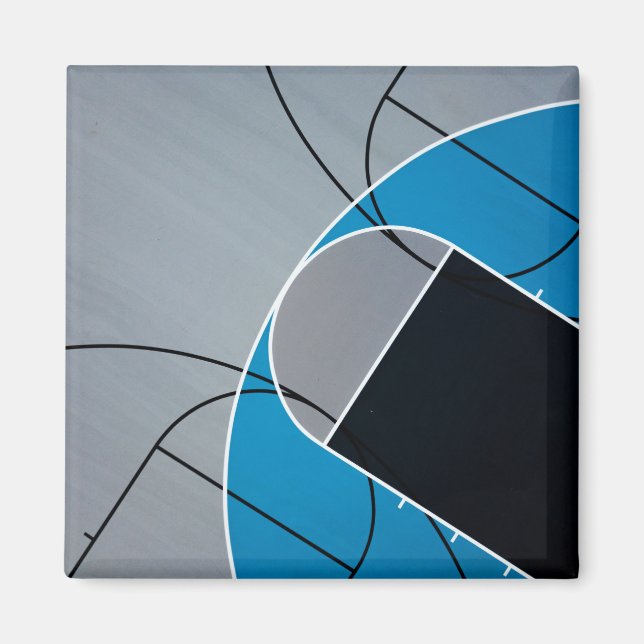 Coola Basketball Artwork Magnet (Framsidan)
