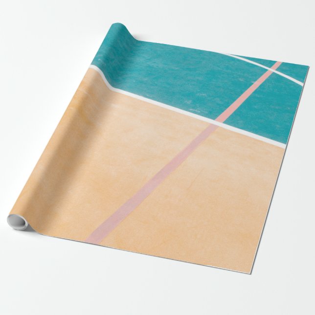 Coola Basketball Artwork Presentpapper (Utrullad)