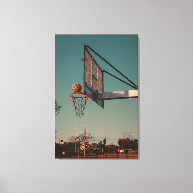 Coola Basketball Canvastryck (Framsida)