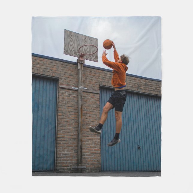 Coola Basketball Fleecefilt (Framsidan)