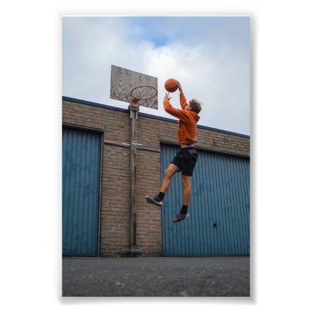 Coola Basketball Fototryck (Framsidan)