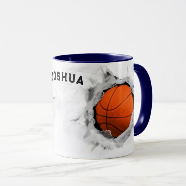 Coola Basketball Keepsaké Mugg (Framsida höger)