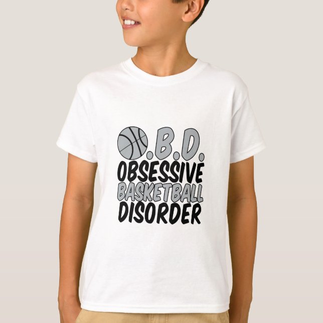 Coola Basketball Player Humor Black Grått Kids T Shirt (Framsida)