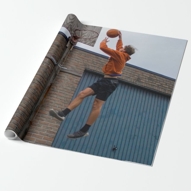 Coola Basketball Presentpapper (Utrullad)