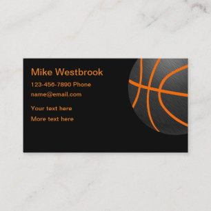 Coola Basketball Sports-tema Visitkort