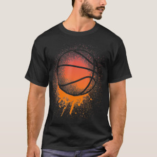 Coola Basketball Team Silhouette Bball Coach Sport T Shirt