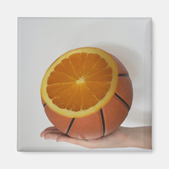 Coola Basketbollskonstruktion Magnet (Framsidan)