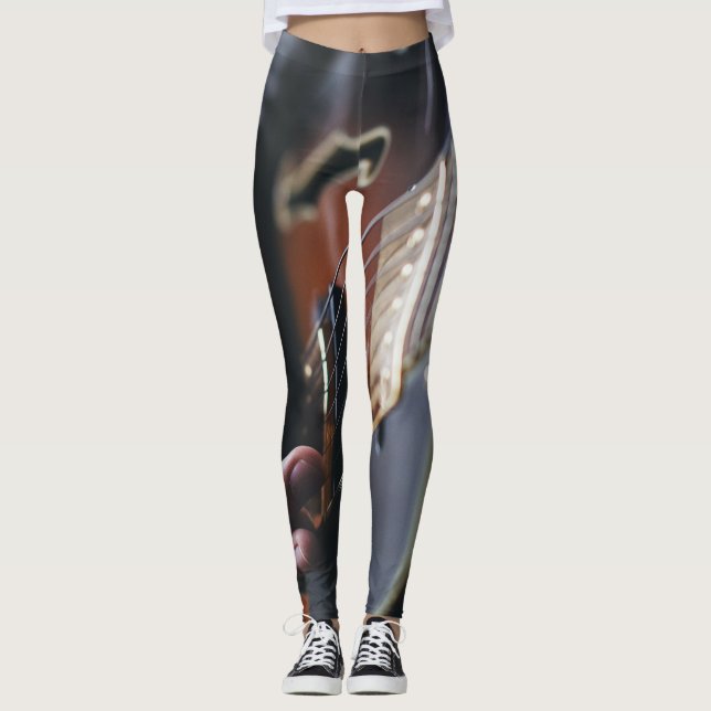Coola Bass Guitar Leggings (Framsida)