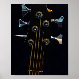 Coola Bass Guitar Poster