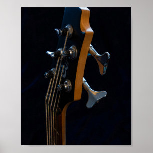 Coola Bass Guitar Poster