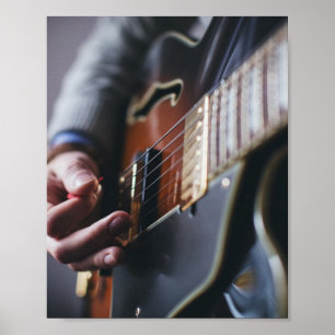 Coola Bass Guitar Poster