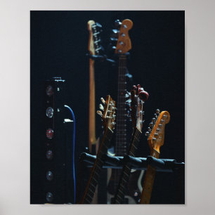 Coola Bass Guitar Poster