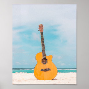 Coola Bass Guitar Poster