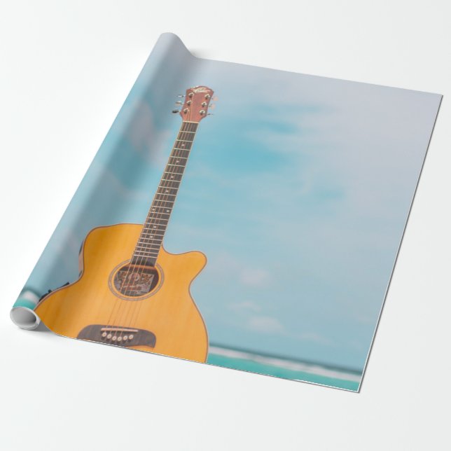 Coola Bass Guitar Presentpapper (Utrullad)