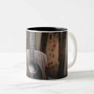 Coola Bass Guitar Två-Tonad Mugg