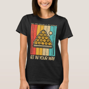 Coola Bassäng För manar kvinnonooker Billiards 8 B T Shirt