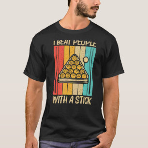 Coola Bassäng För manar kvinnonooker Billiards 8 B T Shirt