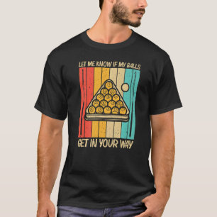 Coola Bassäng För manar kvinnonooker Billiards 8 B T Shirt