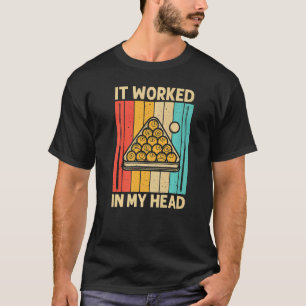 Coola Bassäng För manar kvinnonooker Billiards 8 B T Shirt