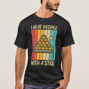 Coola Bassäng För manar kvinnonooker Billiards 8 B T Shirt