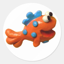 Coola Bassäng Party Runt Klistermärke