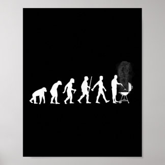 Coola Bbq Grilling Design För manar kvinnor Barbec Poster
