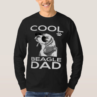 Coola Beagle Pappa Hund Tee Beagle