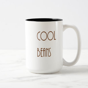 Coola Beans Coffee Två-Tonad Mugg