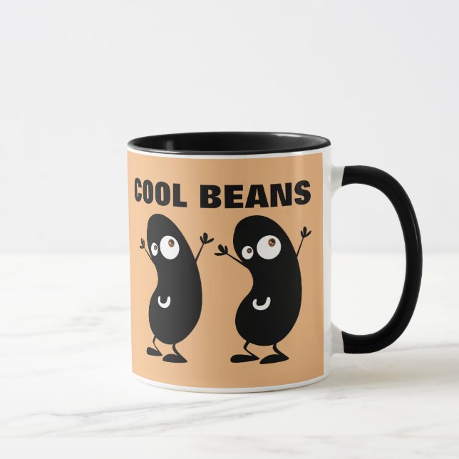 Coola Beans Funny Coffee Mugg (Höger)