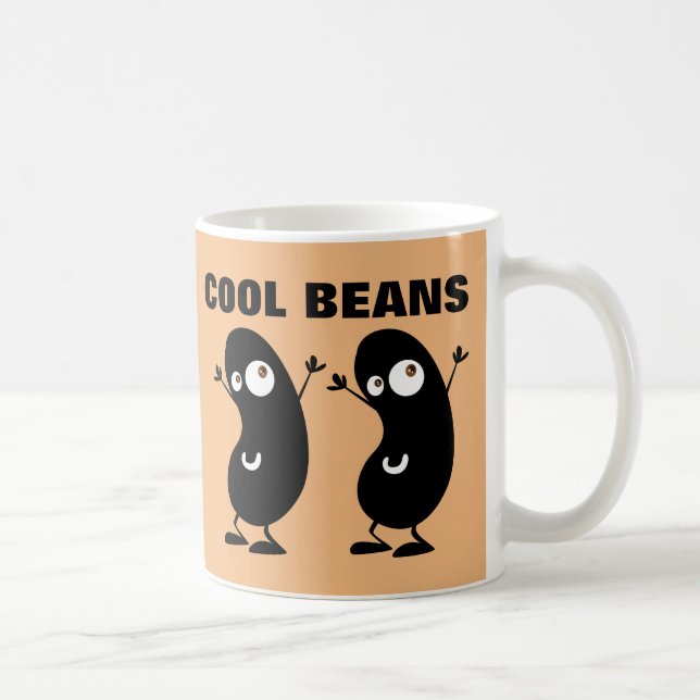 Coola Beans Funny Coffee Mugg (Höger)