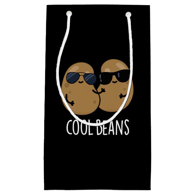Coola Beans Funny Veggie Legume Pun Mörk BG (Framsidan)