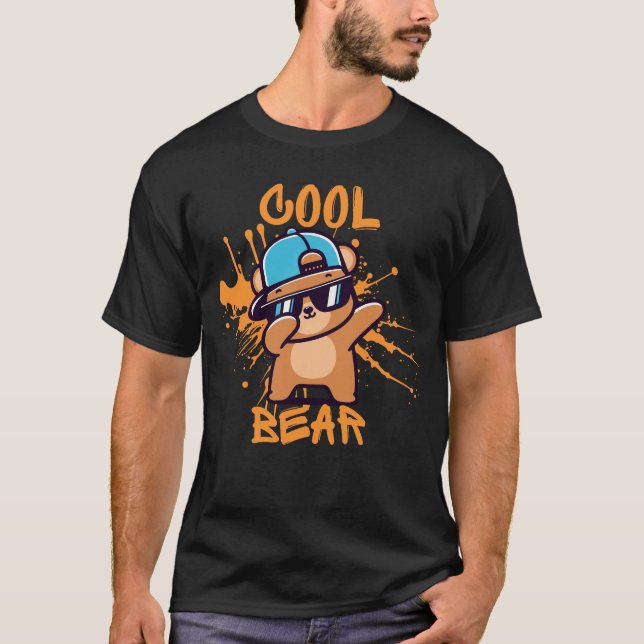 Coola Bear T Shirt (Framsida)