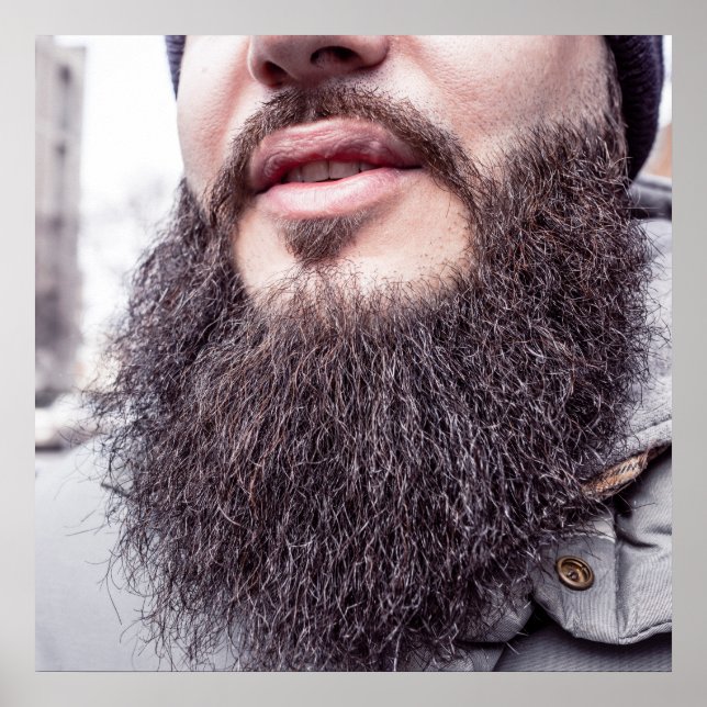 Coola Beard & Mustache poster (Framsidan)