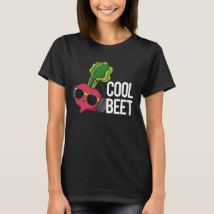 Coola Beet Funny Veggie Pun Mörk BG T Shirt