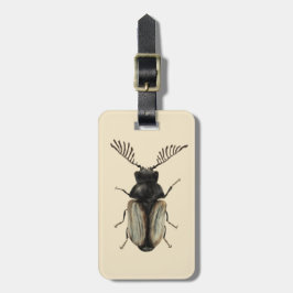 Coola Beetle insekt älskare entomologikonst Bagagebricka