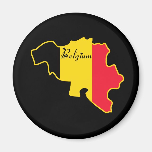 Coola Belgien Magnet (Framsidan)