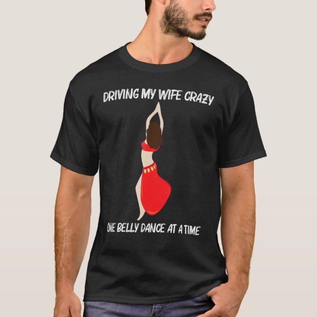 Coola Belly Dance För manar Pappa Shimmy Dancer Se T Shirt (Framsida)
