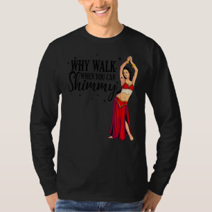 Coola Belly Dancing Manar Women Arabian Dance Shim T Shirt