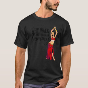 Coola Belly Dancing Manar Women Arabian Dance Shim T Shirt