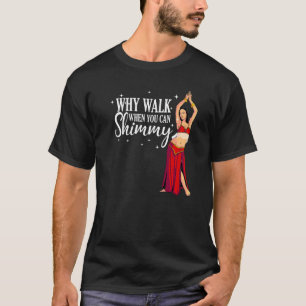 Coola Belly Dancing Manar Women Arabian Dance Shim T Shirt