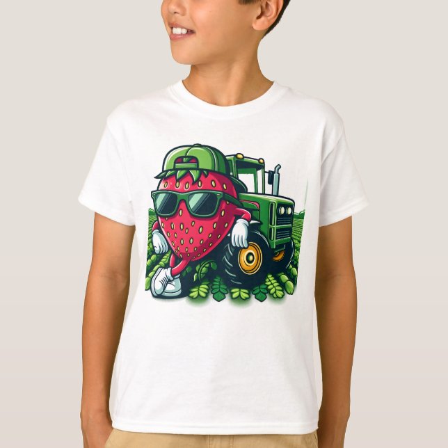 Coola Berry på gården T Shirt (Framsida)