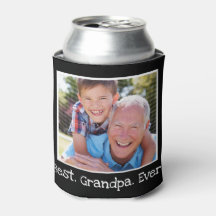 Coola Best Grandpa nånsin Photo Personlig Black