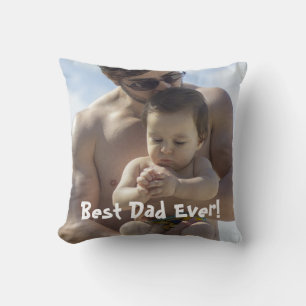 Coola Best Pappa någonsin Photo Kudde