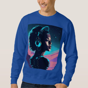Coola Beyonce utskriven T-shirt för Premium Fullt Lång Ärmad Tröja