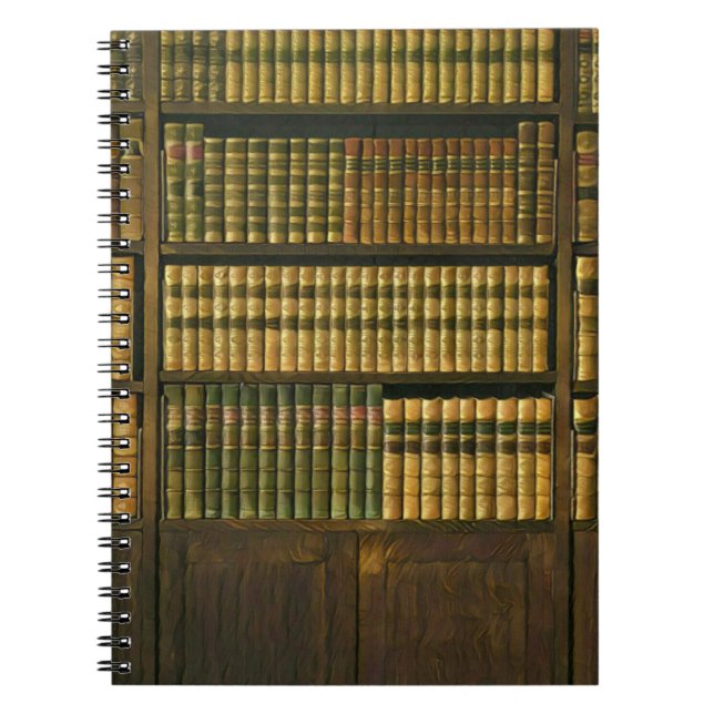 Coola bibliotekarie anteckningsbok (Framsidan)