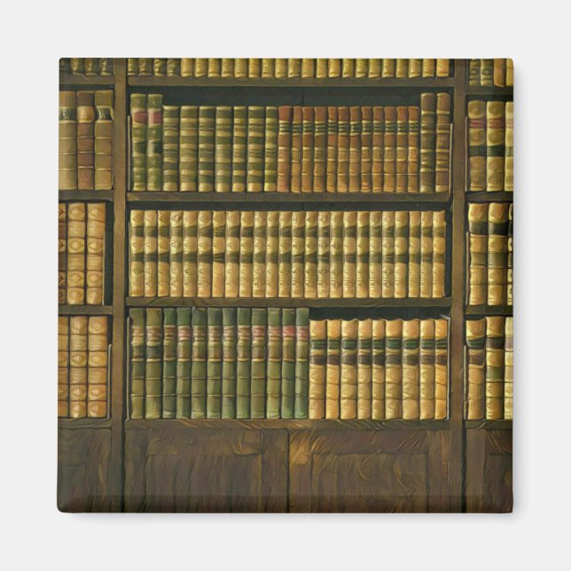 Coola bibliotekarie magnet (Framsidan)