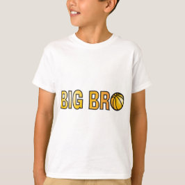 Coola Big Bro Shirt - Basketball Theme T Shirt