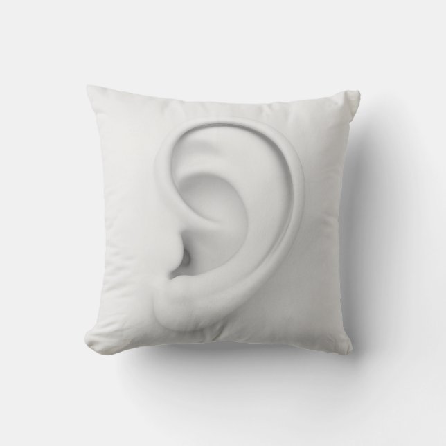 Coola Big Human Ear Doktor kabinettdepå Kudde (Framsida)